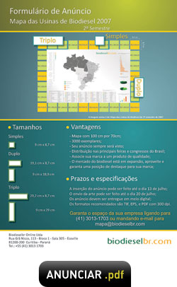 Anuncie no Mapa 2007 - semestre 2