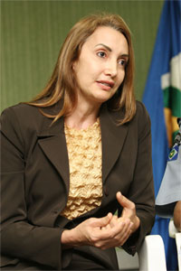 Neli Machado, lider do seguimento de combustivel da Sefaz