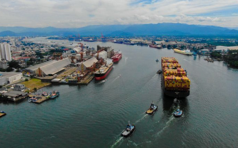 Divulgação - Porto de Santos
